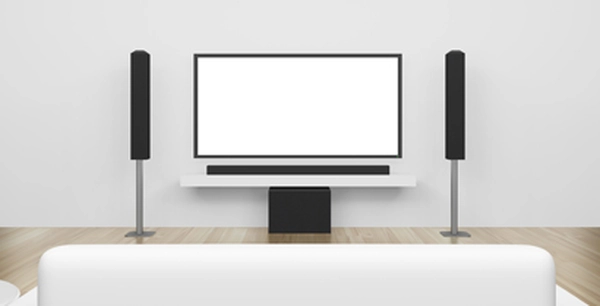 Clean audio and video home installation Professional and clean installation of an audio and video system in a house in Tucson