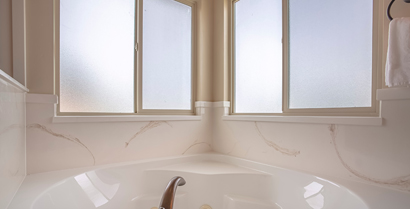 Home Window film frosted to improve privacity by Technology Specialists Tucson