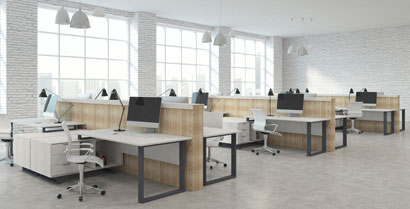 Window tinting in Tucson's offices protecting equipment