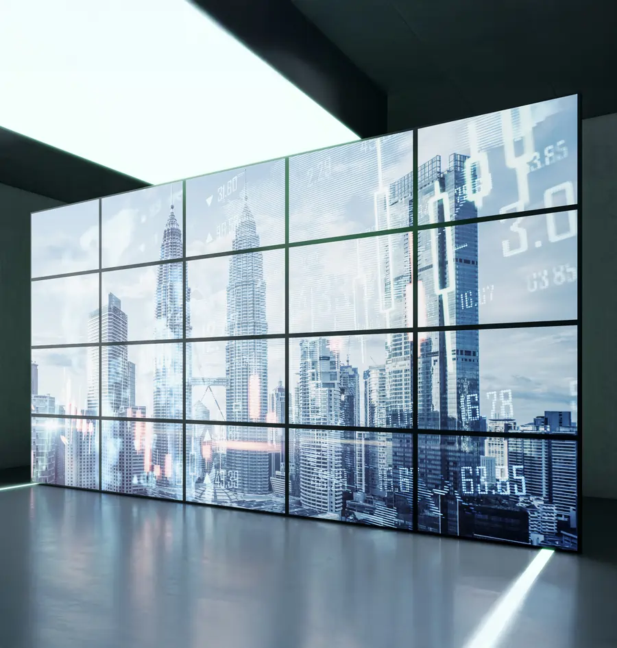 Video-wall-installation-in-Tucson Modern Video Wall installation