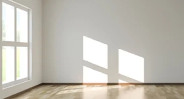 Bright living room with home window tinting softening direct sunlight and glare